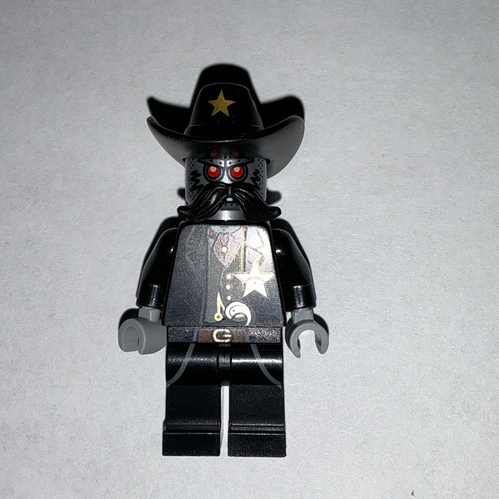 Lego Movie Sheriff Not-a-robot Minifigure